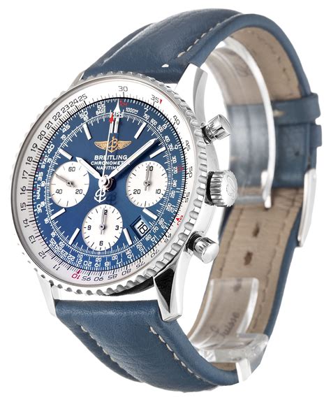 breitling chronometre navitimer a23322|breitling navitimer a23322 blue.